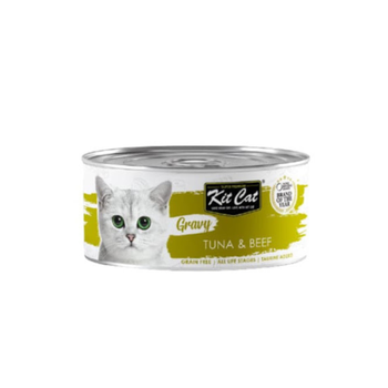 Kit Cat Tuna & Beef Wet Cat Food 70g