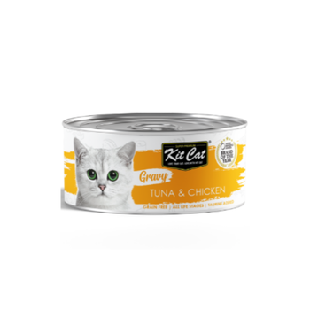 Kit Cat Tuna & Chicken Wet Cat Food 70g