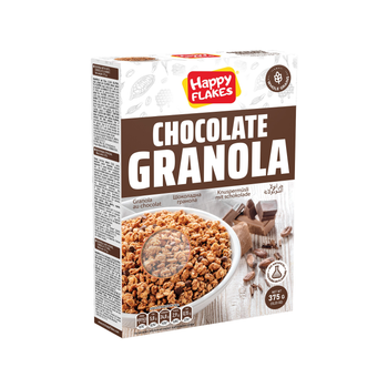Happy Flakes Chocolate Granola 375g
