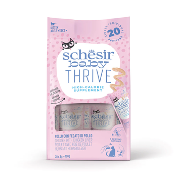 Schesir Baby Thrive Chicken Kitten Food 20x8g