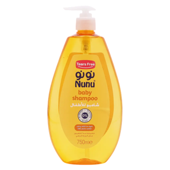 Nunu Tears-Free Baby Shampoo 750ml