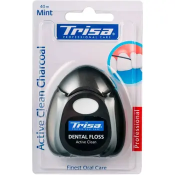 خيط تنظيف الأسنان بالفحم تريسا 1قطعة