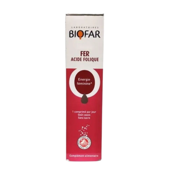 Biofar Cassis Iron Folic Acid Tablets 20 Count