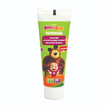 Nickelodeon Masha and the Bear Strawberry Toothgel 75ml