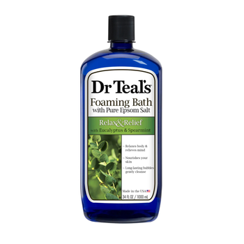 Dr Teal's Eucalyptus & Spearmint Foaming Bath 1000ml