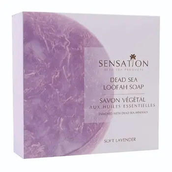 Sensation Soft Lavender Loofah Soap 240g