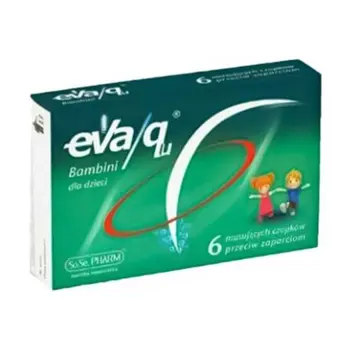 Eva Qu Bambini Children's Suppository 6 Pieces