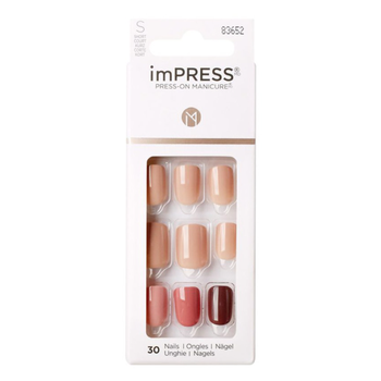 Kiss imPRESS Nude Press-On Manicure 30 Pieces