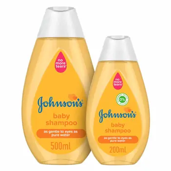 Johnson's No More Tears Baby Shampoo 2x500ml