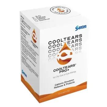 Santen Cooltears Pro+ Eye Drops 30x0.4ml