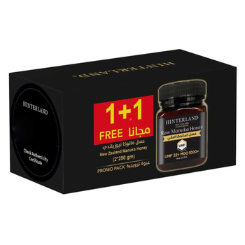 Hinterland Raw Manuka Honey 2x250g