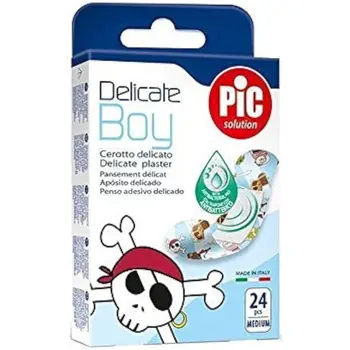 Pic Solution Delicate Boy Plaster Antibacterial 24 Pack
