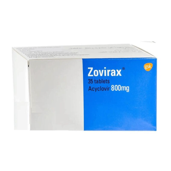 Zovirax Acyclovir Tablets 800mg 35 Count