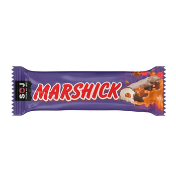 Soj Caramel & Milk Chocolate Marshmallow Bar 30g