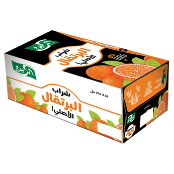 Al Rabie Orange Drink 18x125ml