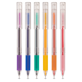 Deli Assorted Gel Pen Set 6 Pieces