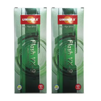 UNIMAX Flash VX-9 Ball Point Pen 2x10 Pieces