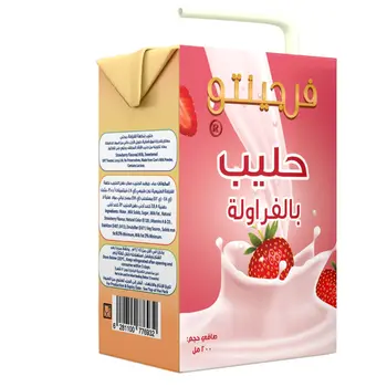 Fregento Strawberry Flavoured Milk 200Ml