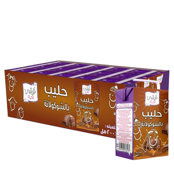 Kwality Chocolate Flavoured Milk 1×24 200Ml