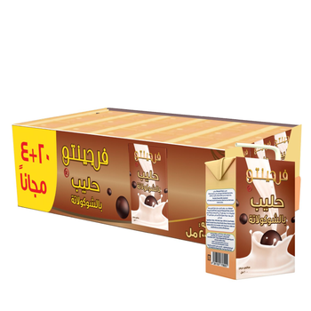 فرجينتو حليب بنكهة الشوكولاته 1×24 200مل