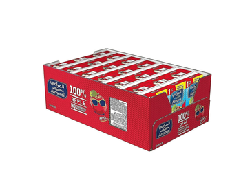 Almarai Apple Juice No Preservatives 18x140ml