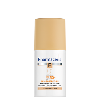 Pharmaceris Ochronno-Korygujący Ivory Fluid Foundation SPF 50+ 30ml
