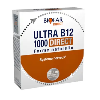 Biofar Ultra B12 1000 Direct Tablets 14 Count