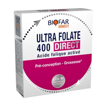 Biofar Ultra Folate 400 Tablets 14 Pack