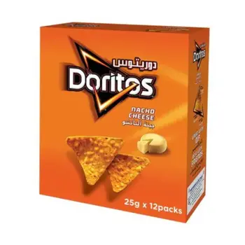 دوريتوس جبنة الناتشو 12×25جرام