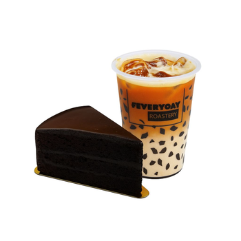 Iced Latte Chocolate Crispy Cake