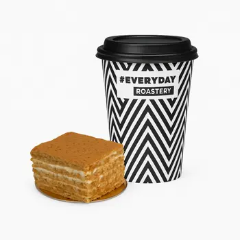 Latte And Honey Cake