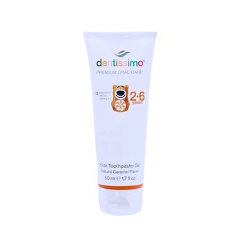 Dentissimo Natural Caramel Kids Toothpaste 50ml