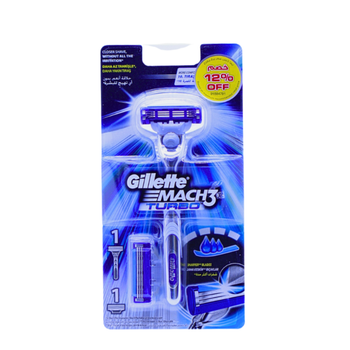 جيليت ماتش 3 تيربو ماكينة 2قطعة