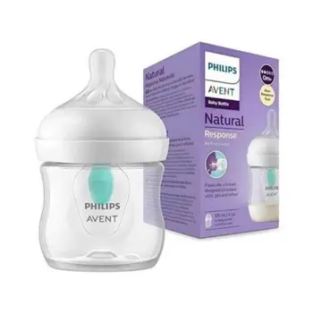 فيليبس أفنت ناتشورال ريسبونس رضاعة أطفال مع فتحة مضاد للمغص 125مل