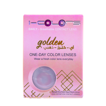 آي كولورز عدسات PNB121 جولدن ديلي 1حبة