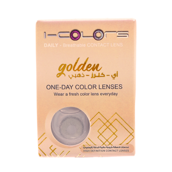 آي كولورز عدسات SDB310 جولدن ديلي 1حبة