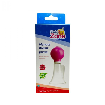 بيبي زون شفاط ثدي لادرار الحليب 1قطعة