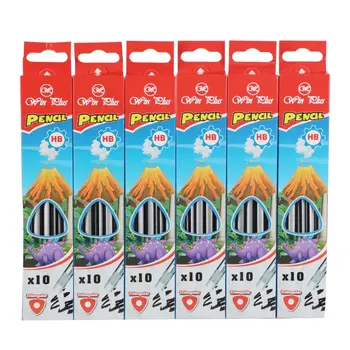 Win Plus HB Triangular Pencils 6x10 Pieces