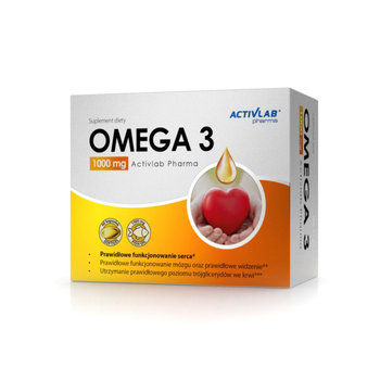 Activlab Pharma Omega 3 Capsules 60 Count