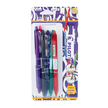 Pilot Frixion Erasable Ballpoint Pen 6 Pieces