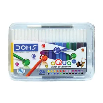 دومز أكوا مجموعة أقلام ألوان مائية 24قطعة