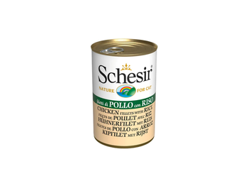 Schesir Chicken Fillet & Rice Wet Cat Food 140g
