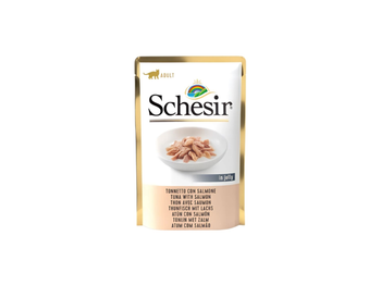 Schesir Tuna & Salmon Wet Cat Food 85g