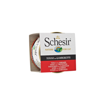 Schesir Tuna & Shrimp Wet Cat Food 85g