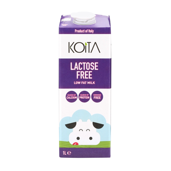 Koita Lactose-Free Low-Fat Milk 1L