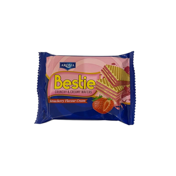 اروما بيستي ويفر محشي بكريمة الفراولة 25جرام