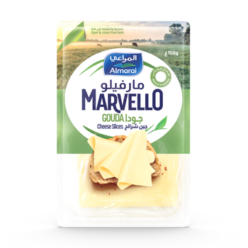 Almarai Marvello Gouda Cheese Slices 150g