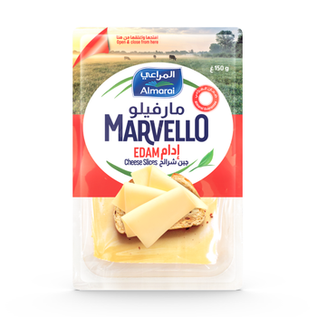 Almarai Marvello Natural Slice Edam 150g