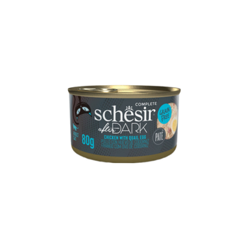 Schesir Chicken & Quail Egg Cat Food 80g