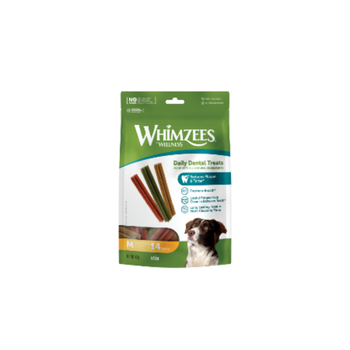 ويمزيز مكافات للكلاب متوسطةالحجم اعواد العنايةبالاسنان 14قطعة